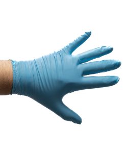 3mm Nitrile Disposable Blue Gloves